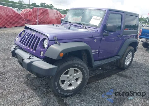 2017 Jeep Wrangler Sport 4X4 from USA, damaged, VIN 1C4AJWAG1HL633794